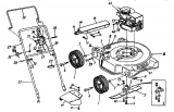 Ersatzteile Gutbrod Motormäher 51 S Typ: 04045.02  (1996) Grundgerät