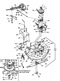 Ersatzteile MTD Rasentraktor M 500 Typ: 136C560C678  (1996) Mähwerk C (30/76cm) 