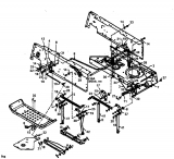 Ersatzteile Gutbrod Rasentraktoren Sprint 3000 Typ: 13AT76GN604  (1997) Mähwerksaushebung