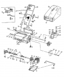 Ersatzteile Gutbrod Elektrovertikutierer VE 33 Typ: 04053.05  (1997) Grundgerät