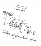 Ersatzteile Golf Elektrovertikutierer 128 VE Typ: 02805.09  (1997) Getriebe