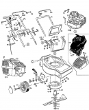 Ersatzteile Gutbrod Motormäher Eco B Typ: 04067.01  (1997) Grundgerät