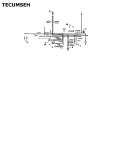 Ersatzteile MTD Rasentraktor H 140/96 Typ: 13AA695F600  (2003) Schaltplan Tecumseh 