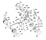 Ersatzteile WOLF-Garten Benzin Rasenmäher mit Antrieb Concept 47 BAM Typ: 6470000 Serie B-D  (2003) Höhenverstellung, Räder 