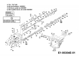 Cub Cadet Ersatzteile Einachser TWT 750 00026.08  (1997) Getriebe