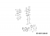Cub Cadet Ersatzteile Einachser TWT 750 00026.08  (1997) Nockenwelle, Ventile