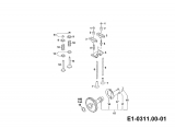 Ersatzteile Gutbrod Einachser G 750 Typ: 00026.03  (1990) Nockenwelle, Ventile