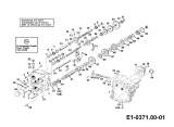 Ersatzteile Gutbrod Einachser G 650 D Typ: 00026.04  (1993) Getriebe
