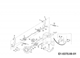 Cub Cadet Ersatzteile Einachser TWT 650 D 00026.09  (1993) Fahrantrieb, Zapfwellenantrieb
