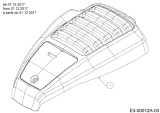 Cub Cadet Ersatzteile Motormäher mit Antrieb LM2 DR46es 12BCTQS7603  (2018) Motorhaube ab 01.12.2017