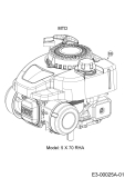 Cub Cadet Ersatzteile Motormäher mit Antrieb XM1 ER53 12A-ZAJ4603  (2018) Motor MTD