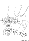 Cub Cadet Ersatzteile Motormäher mit Antrieb XM2 DR46s 12ABYADQ603  (2018) Holm