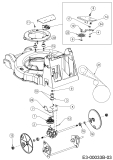 Cub Cadet Ersatzteile Motormäher mit Antrieb XM2 DR46s 12ABYADQ603 (2020) Getriebe, Keilriemen, Variator