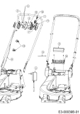 Cub Cadet Ersatzteile Motormäher mit Antrieb XM2 ER53e 12ARZA9A603 (2019) Elektroteile