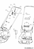 Ersatzteile WOLF-Garten Benzin Rasenmäher mit Antrieb OMEGA2 46 W ES SP Typ: 12ACYAS7650  (2019) Elektroteile 