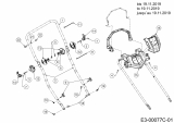 Ersatzteile WOLF-Garten Benzin Rasenmäher mit Antrieb A 460 ASPHWIS Typ: 12AYTVB9650 (2020) Holm bis 19.11.2019 