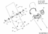 Ersatzteile WOLF-Garten Benzin Rasenmäher mit Antrieb A 530 ASPHWIS Typ: 12AYPV7E650 (2020) Holm bis 19.11.2019 