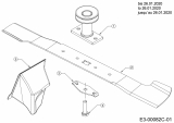 Cub Cadet Ersatzteile Motormäher mit Antrieb LM3 ER53s 12BBPV7D603 (2020) Messer, Messeraufnahme, Mulchstopfen bis 26.01.2020
