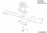 Ersatzteile MTD Benzin Rasenmäher mit Antrieb Smart 53 SPO Typ: 12C-PCJ6600 (2020) Messer, Messeraufnahme bis 06.02.2020 