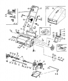 Ersatzteile Gutbrod Elektrovertikutierer VE 33 Typ: 16AEA1D-604  (1998) Grundgerät