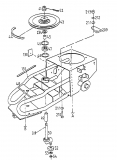 Ersatzteile Gutbrod Balkenmäher BM 710 Typ: 07515.04  (1998) Mähantrieb