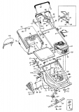 Ersatzteile Lawnflite Motormäher mit Antrieb 991 SP 6 Typ: 12A-658C611  (1998) Grundgerät