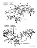 Ersatzteile Lawnflite Motormäher mit Antrieb 991 SP 6 E Typ: 12BE658O611  (2000) Getriebe, Rollen, Räder