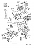 Ersatzteile Lawnflite Motormäher mit Antrieb 991 SP 6 Typ: 12B-658C611  (2001) Grundgerät