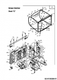 Ersatzteile Bestgreen Rasentraktoren BM 115 M 76 Typ: 13A1452C627  (2002) Grasfangkorb