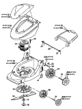 Ersatzteile Genius Pro Elektromäher GP 32 E Typ: 18C-C5D-667  (2000) Grundgerät