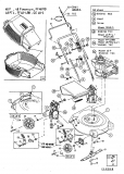Ersatzteile MTD Benzin Rasenmäher ohne Antrieb 48 PT 4 Typ: 11A-V03A602  (2002) Grundgerät 