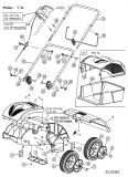 Ersatzteile Hanseatic Elektrovertikutierer V 34 Typ: 16AEE0A-621  (2002) Grundgerät