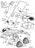 Ersatzteile Turbo Silent Elektrovertikutierer TSV 34 Typ: 16AEE0A-667  (2003) Grundgerät