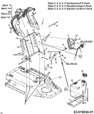 Ersatzteile MTD Rasentraktor RH 125/92 B Typ: 13AC458E600  (2003) Armaturenbrett, Tank 
