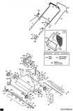 Ersatzteile Fleurelle Motorvertikutierer V 42 BL Typ: 16BPM02U619  (2003) Grundgerät