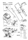 Ersatzteile Yard-Man Motormäher mit Antrieb YM 5018 SP Typ: 12D-T28R643  (2004) Grundgerät