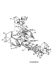 Ersatzteile Gutbrod Rasentraktoren GLX 92 SHL Typ: 13BP516I690  (2006) Rahmen