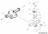 Ersatzteile Gutbrod Rasentraktoren DLX 96 SA Typ: 13AA606F690  (2004) Hinterachse