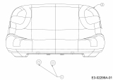 Ersatzteile MTD Rasentraktor Sprinto Typ: 13B-33E-678  (2006) Sitz 