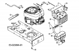 Ersatzteile Motec Rasentraktoren MT BS 300 Typ: 13AC662F640  (2004) Motorzubehör