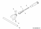 Ersatzteile WOLF-Garten multi-star Reinigungsgeräte FW-M (Abzieher) Typ: 3907000  (2003) Grundgerät 