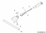Ersatzteile WOLF-Garten multi-star Reinigungsgeräte FW-M (Abzieher) Typ: 71ANA009650  (2019) Grundgerät 