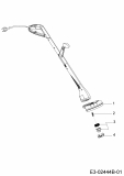 Ersatzteile WOLF-Garten Elektro Rasentrimmer LYCOS E/280 T Typ: 41AE2TD-650 (2020) Grundgerät 