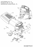 Ersatzteile Cmi Rasentraktoren 96-125 Typ: 13BH761F620  (2014) Motorhaube 1-Style