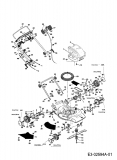 Ersatzteile Gutbrod Motormäher mit Antrieb HB 5155 RMH Typ: 12AMD8CQ690  (2008) Grundgerät
