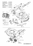 Ersatzteile Ogrod Plus Motormäher mit Antrieb N 46 STO 45 Typ: 12B-J2ME693  (2006) Getriebe, Messer, Motor