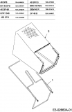 Ersatzteile MTD Benzin Rasenmäher mit Antrieb 46 SPK 6 Typ: 12B-J27D600  (2006) Grasfangsack 