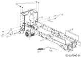 Cub Cadet Ersatzteile E-Rasentraktoren XT2 ES107 33ABA7CS603 (2020) Fahrantrieb