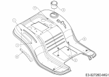 Ersatzteile B Power Rasentraktoren BT 145-96 LH Typ: 13IM79KF648   (2018) Sitzwanne