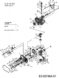 Ersatzteile MTD Rasentraktor Platinum SD 20/107 H Typ: 13AP793G686  (2008) Hydrostat 618-04198 